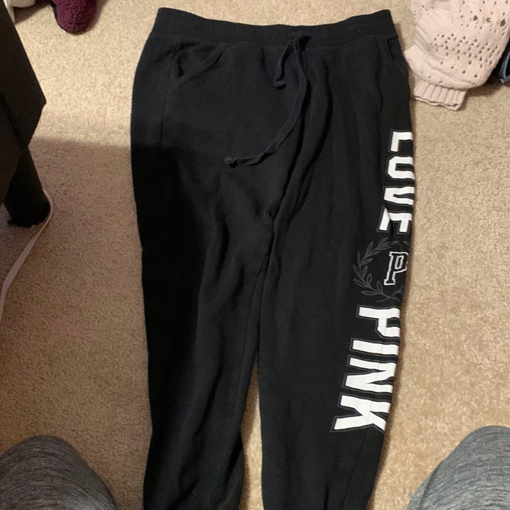 Black sweatpants